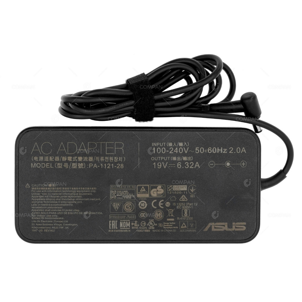 PA-1121-28 ASUS ADAPTER 150W 20V 6,32A 3PIN 4.5PHI -